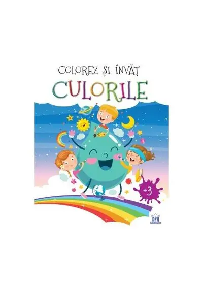 Colorez și învăț culorile - Paperback brosat - ***