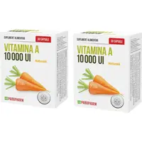Pachet Vitamina A 10000UI 30cps + 30cps