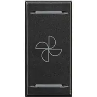 Capac tasta Axolute MyHOME BUS - Ventilator tip basculant - 1 modul - antracit