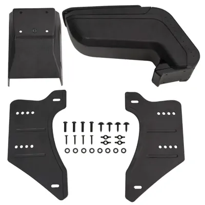 Gossi cotiera auto universala, negru, 14x30x(32-48,5) cm abs