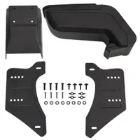 Gossi cotiera auto universala, negru, 14x30x(32-48,5) cm abs