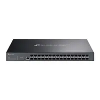 Switch cu 32 porturi SFP Gigabite TP-Link Jetstream SX3032F, 640 Gbps, 476.2 Mpps, Omada, PoE, cu management