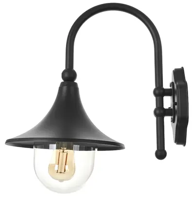 Aplica de exterior elbulgaria Oxford – E27, negru