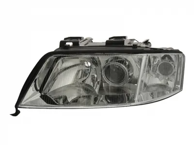 Far stanga (H1 H7, reglaj electric, fundal cromat) AUDI A6 1997-2005