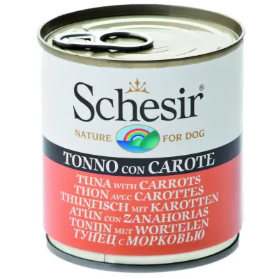 Schesir Dog Ton Morcovi 285 G