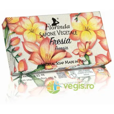 Sapun Vegetal Florinda cu Parfum de Frezie 100g