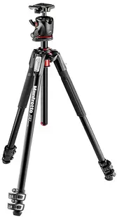 Trepied Manfrotto - 190XPro3, cu cap BHQ2, 9-171.5cm, negru
