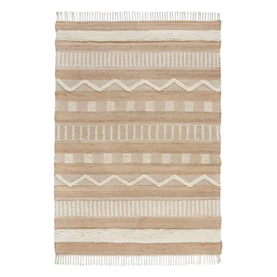 Covor din iută Flair Rugs Medina, 160 x 230 cm, bej