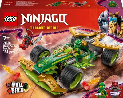 Constructor LEGO Ninjago - Mașina de curse a lui Lloyd (71828)