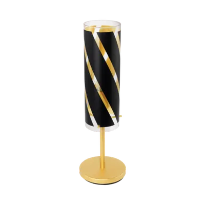 Lampa de masa PINTO NERO 1 gold-coloured 220-240V,50/60Hz