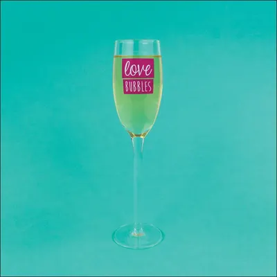 Pahar pentru sampanie - Love Bubbles