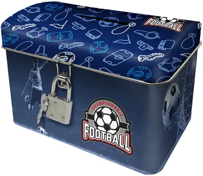 Pușculiță de metal Derform Football 19 - Cu lacăt