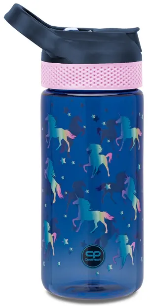 Sticlă Cool Pack Bibby - Blue Unicorn, 420 ml