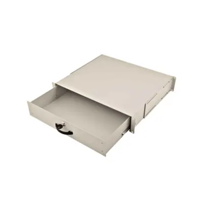 Sertar tastatură și mouse, 19”, 2U, D=400, RAL7035