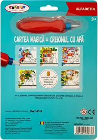 Cartea magica & creionul cu apa. Alfabetul