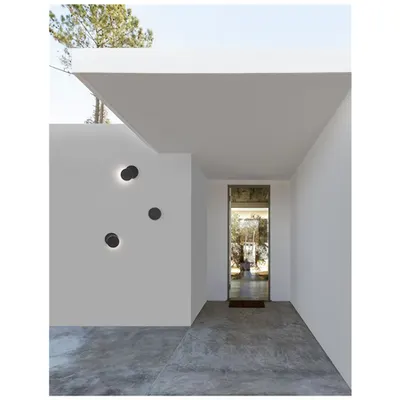 Aplica GRAVITY Inchis Gray Aluminiu turnat Aluminiu, Rotating LED 12 Wat 660Lm 3000K