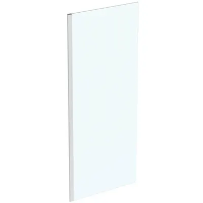 Paravan dus walk-in 90x200 cm Ideal Standard i.Life, sticla securizata, profil argintiu