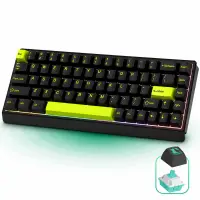 Tastatura gaming Timebox, 68 taste, Switch-uri magnetice Hall-Effect, Negru - Default Title