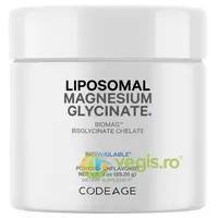 Magneziu Glicinat Lipozomal si Magneziu Bisglicinat Lipozomal - Formula Avansata pentru Absorbtie Superioara 85.20g