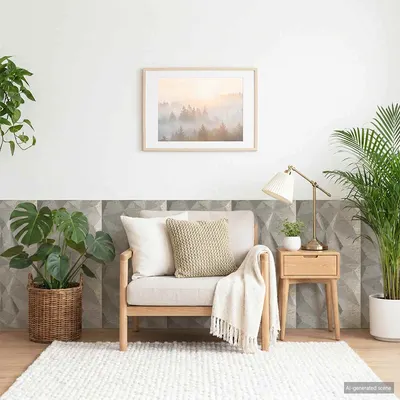 vidaXL Panouri de perete 48 buc. 50 x 50 cm Gri Beton Spumă XPS