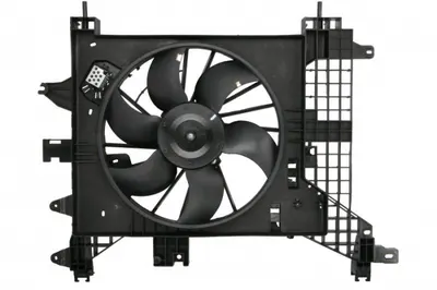 Ventilator radiator cu carcasa potrivit DACIA DUSTER, DUSTER SUV; RENAULT DUSTER 1.5D-1.6LPG 04.10