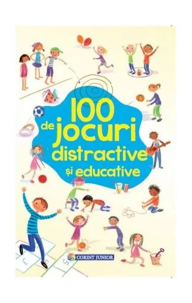 100 de jocuri distractive şi educative - Paperback brosat - Rebecca Gilpin