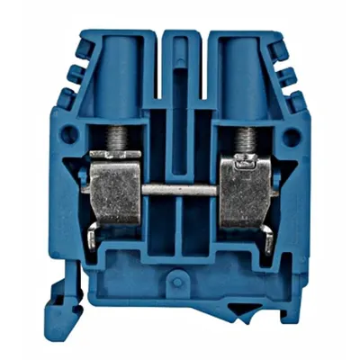 Clemă de nul, conex. cu şurub, CBC.4 albastru, 0,2-6 mm²