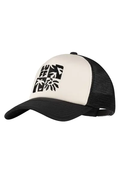 Sapca copii TRUCKER PAMPANI BLACK - culoare alb/ negru - marime