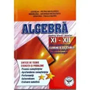 Algebra, clasele 11-12. Subiecte pregatitoare pentru examenul de bacalaureat
