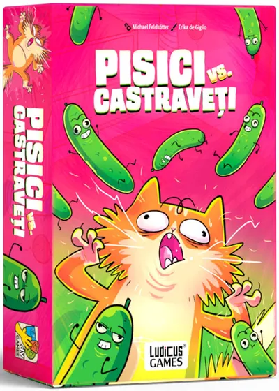 Joc de societate - Pisici vs. Castraveti (RO)