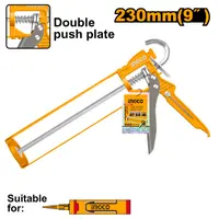 Pistol Silicon 230mm HCG1409 – Tip 9”, Maner Aluminiu, Sistem Dubla Impingere, Cadru 2.2mm