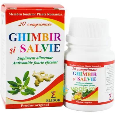Ghimbir si Salvie 20cpr