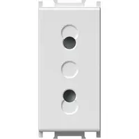 Modul Priza S. EURO 1M 10A ST IP20 Alb, TEM Modul TEM-VM20PW-B
