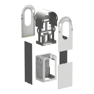Evlink Pro Ac Kit metalic pentru 2 statii, montaj pe sol