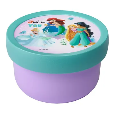 Cutie de gustări pentru copii cu furculiță Disney princess – Mepal