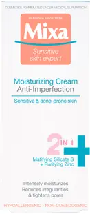 Mixa Crema de față Anti-Imperfection, 2 în 1, 50 ml