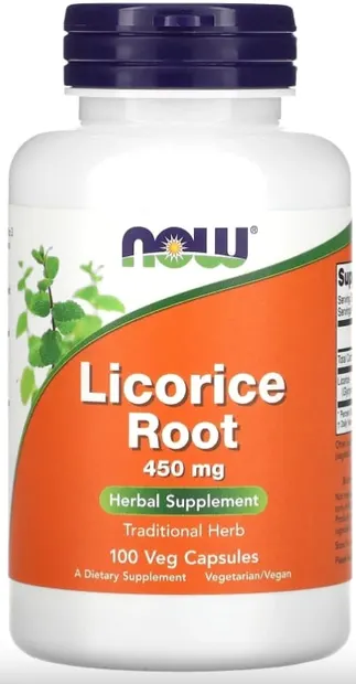 Licorice Root, 100 capsule, Now