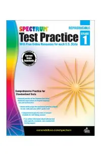 Spectrum Test Practice, Grade 1