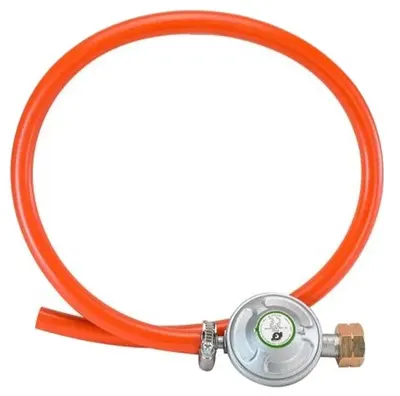 Set furtun și regulator pentru aparate pe gaz Bormann - BBQ1008, 30 mbar
