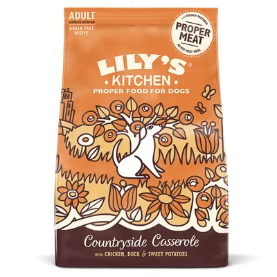 Lily's Kitchen Hrană uscată pentru câini Chicken and Duck Countryside Casserole: 12 kg