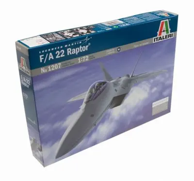 Model de ansamblu militar - Avion de vânătoare american F-22 Raptor (F-22 RAPTOR)