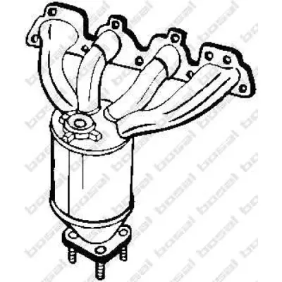 Catalizator BOSAL 099-458