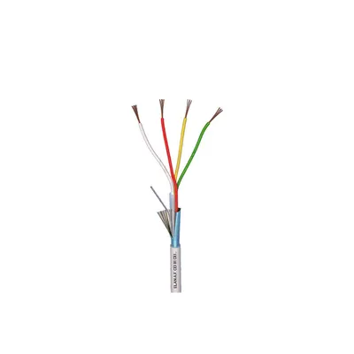 Cablu ecranat alarma Elan 4x0.22, cupru, 4 mm, 100 metri