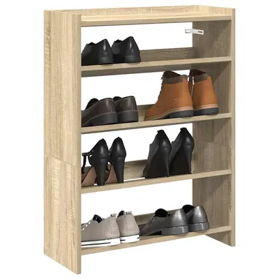 Gossi pantofar, stejar sonoma, 80x25x61,5 cm, lemn prelucrat