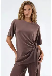 Bluza dama - Jerseu - Maro - Maneca scurta