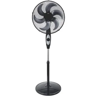 Ventilator cu picior 40cm, 75W, inaltime 1.3m, negru, Well Polar FAN-STAND-POLAR-WL / 5948636046489