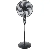 Ventilator cu picior 40cm, 75W, inaltime 1.3m, negru, Well Polar FAN-STAND-POLAR-WL / 5948636046489