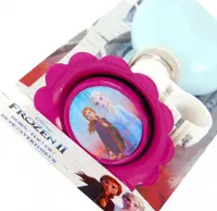 Claxon bicicleta EL Disney Frozen 2, sunet puternic, montaj rapid pe majoritatea ghidoanelor