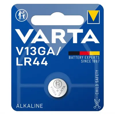 Baterie ceas alcalina AG13 LR44 V13GA A76, 1 Buc. Varta