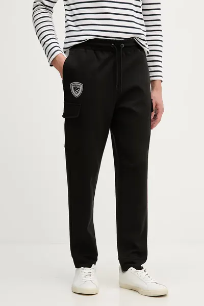 Blauer pantaloni de trening pentru bărbați, cu bumbac OLNEYS